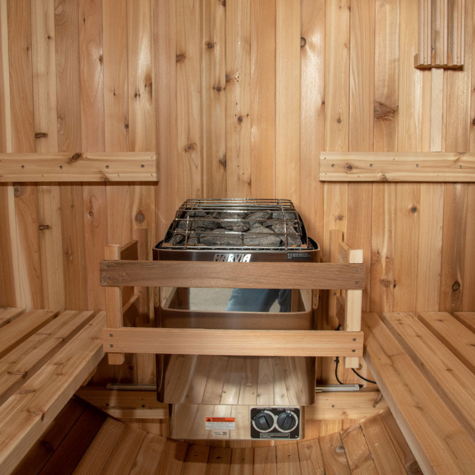 Almost Heaven Salem 2-Person Barrel Sauna image 4